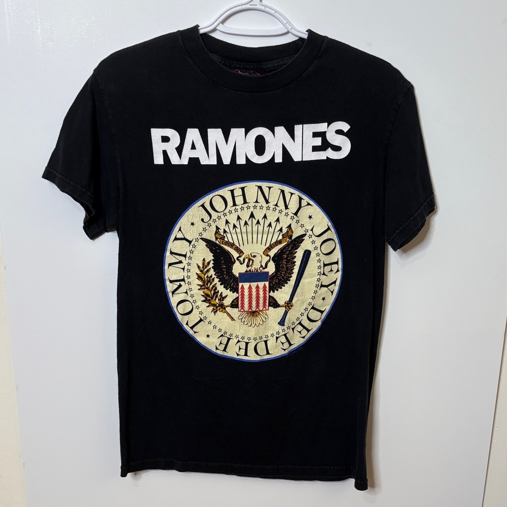 Black Ramones Band T-Shirt